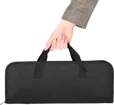 Набір для гриля SPRINGOS 5 предметів з нержавіючої сталі: щипці, лопатка, ніж, виделка, пензлик + сумка для зберігання