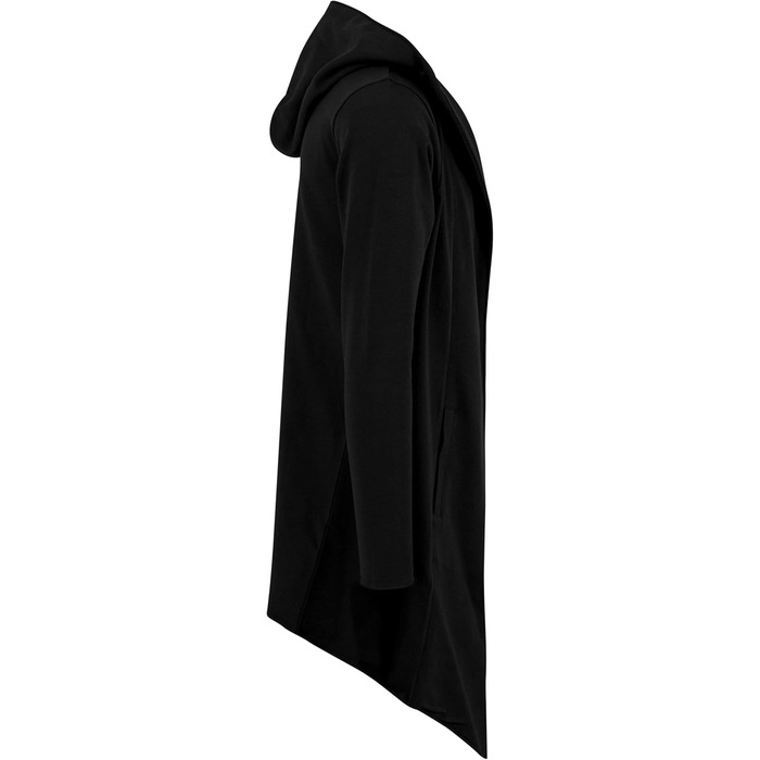 Кардиган чоловічий з капюшоном Urban Classics Open Edge, чорний, XL