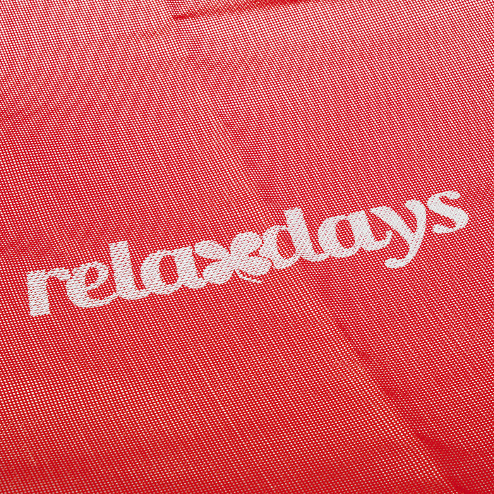 Relaxdays Corner Hanging Chair in Red