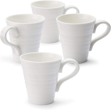 Portmeirion 423145 Cup, porcelain, 12.5 Fluid Ounces, white