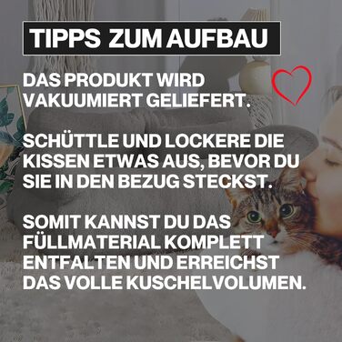 Кішка Софа Simba для котів та собак сірого кольору | З міні-подушкою | 70x48 см | Ліжко для котів та собак | М'яке, з достатньою підкладкою | Знімний чохол