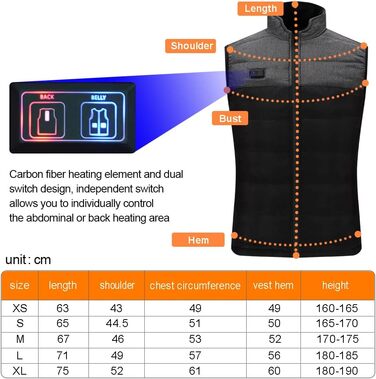 Обогревна жилетка для чоловіків USB, унісекс, тепла електрична жилетка для жінок, жилетка з підігрівом, обігрівальна жилетка, жилетка з пухом