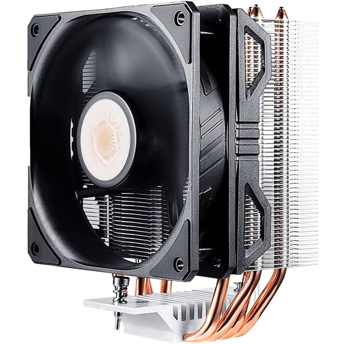 Кулер CPU Cooler Master Hyper 212 EVO V2 з підтримкою LGA1700, 4 теплові трубки, RGB-вентилятор SF120R, підтримка Push-Pull