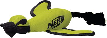 Інтерактивна іграшка для собак Nerf Dog, велика качка з нейлону, зелена
