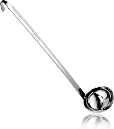 Набір кухонних аксесуарів Pleafind 4 шт. з нержавіючої сталі: половник, шумовка, лопатка, лопатка для вока