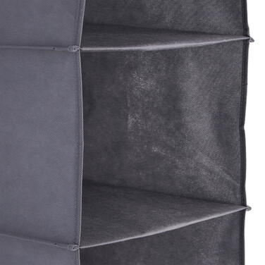 Relaxdays Hanging Shelf Closet Organizer with 6 Compartments
