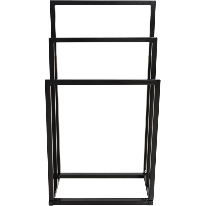 Сумка-організатор для рушників JURMERRY - три відділення, чорний колір, аксесуар для ванної кімнати