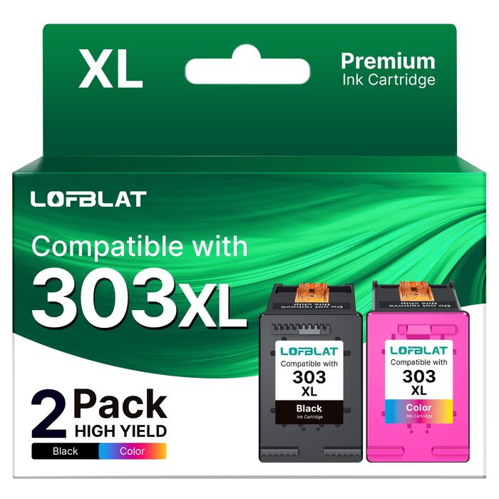 Комплект картриджів LOFBLAT 303XL сумісні з принтерами HP 303 (Multipack)