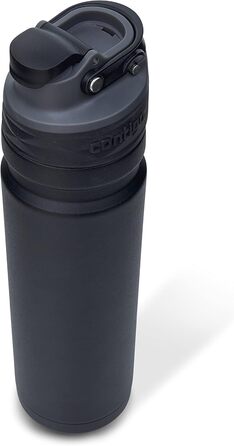 Contigo Free Flow Stainless Steel Water Bottle, 100% Leak-Proof, Large BPA-Free Insulated Thermo Water Bottle, Keeps Drinks Cold for Up to 29 Hours, Premium Outdoor Iso-Sport Bottle, 700 ml