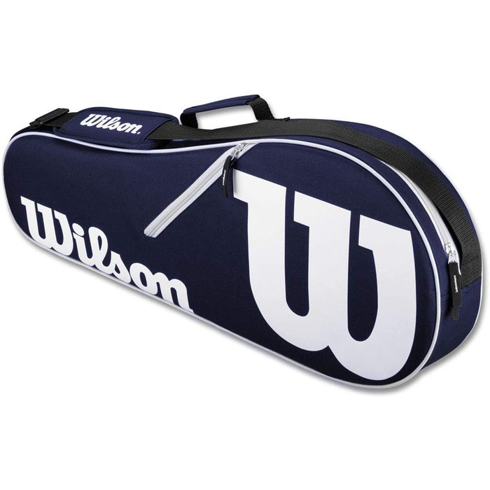 Сумка для тенісу Wilson Advantage Limited Edition Marineblau/Weiß на 2 ракетки
