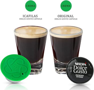 Багаторазові капсули для кави Dolce Gusto з нержавіючої сталі + темпер, ложка, щітка, для кавомашини, екологічні