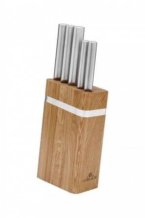 Набір ножів у підставці Gerlach Ambiente Oak, 5 предметів