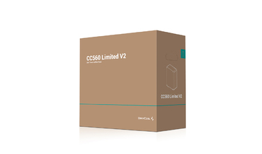 Корпус Deepcool CC560 V2 Limited Midi Tower, чорний