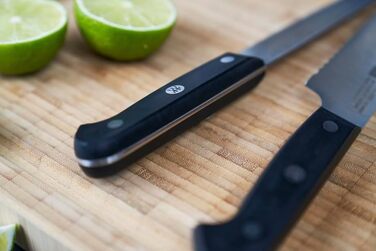 Ніж для овочів ZWILLING Gourmet, 8 см, нержавіюча сталь, ергономічна пластикова ручка, чорний, вироблено в Німеччині