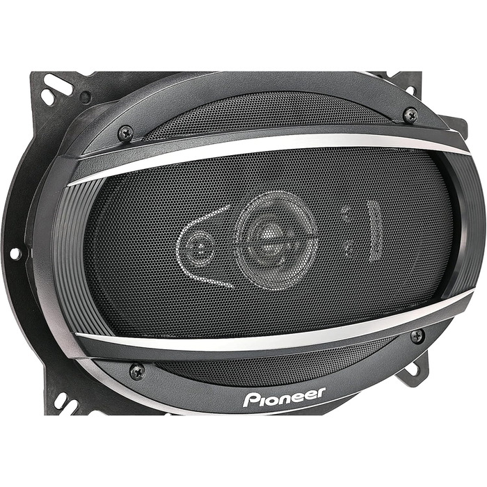Автомобільна акустика Pioneer TS-A6970F 6x9'', 5-смугові коаксіальні динаміки, комплект з 2-х, потужність 600 Вт, 100 Вт RMS, потужний звук, висока чутливість, монтажна глибина 72 мм, розмір вирізу 153x222 мм, з ґратами