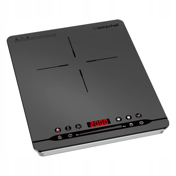 Індукційна плита AMZCHEF SK-20CB14T-GA