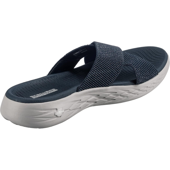 Сандалі Skechers ON-The-GO 600 Dainty Navy текстильні, 42 EU - жіночі літні босоніжки