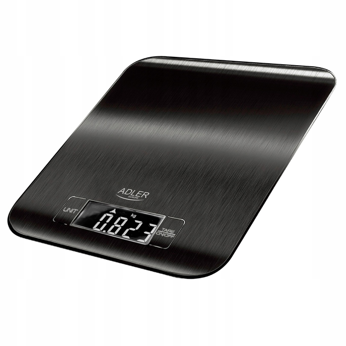 Кухонні ваги ADLER AD 3183, чорні, до 5 кг