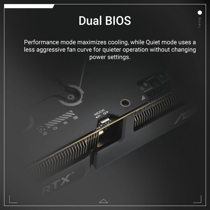 Ігрова відеокарта ASUS Prime GeForce RTX 5070 12GB GDDR7 OC Edition Dual, чорна