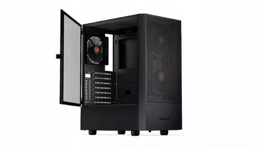 Корпус для ПК Krux Nadir Midi Tower ATX, вікно, чорний