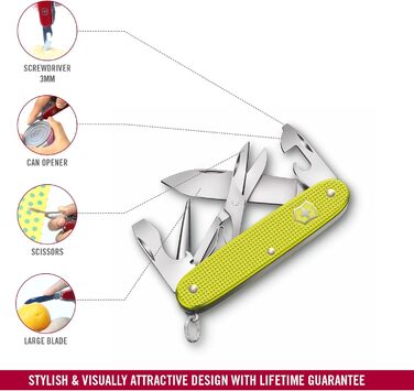 Швейцарський ніж Victorinox Pioneer X Alox (31.L23) - мультитул з алюмінієвим покриттям