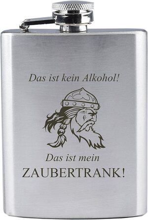 Фляга з нержавіючої сталі з гравіюванням 