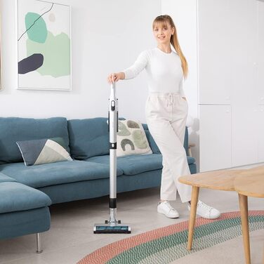 Вертикальний бездротовий пилосос Cecotec Scoba 2100 Jalisco: 210 Вт, 20 кПа, 45 хв роботи, моторне насадка Jalisco