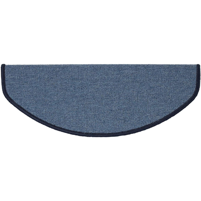 Сходинкові килимки Casa Pura London, 15 шт., 11 кольорів, міцне кріплення, стабільна кутова рейка, світло-блакитний (напівкруглий)