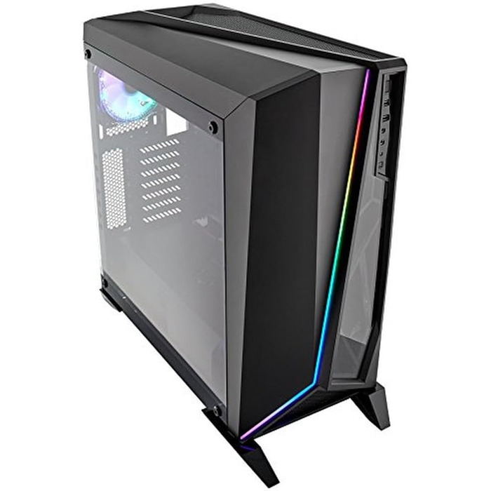 Корпус ПК Corsair SPEC-OMEGA RGB Mid-Tower ATX з загартованим склом, чорний
