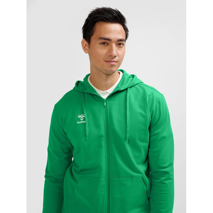 Чоловіча спортивна куртка на блискавці Hummel Hmlgo XXL, колір Jelly Bean