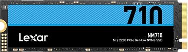 Lexar NM710 2TB SSD M.2 PCIe Gen3 x4 NVMe - Внутрішній SSD для ПК та геймерів