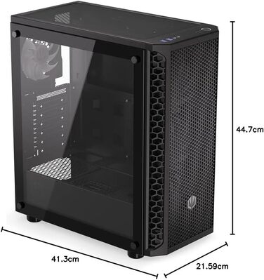 Корпус для ПК Endorfy Signum 300 Solid з Mesh-панеллю, 1 вентилятор PWM, фільтри проти пилу, ATX, EY2A003
