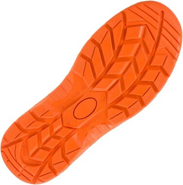 Робочі черевики Urgent, модель 210 S1, чорно-помаранчеві, 43 EU