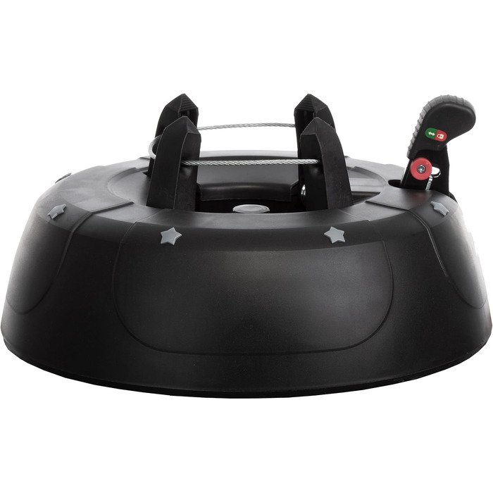 Підставка для ялинки BRANDSSELLER до 2 м з підйомним механізмом, страхуванням, одна мотузка - Зелена