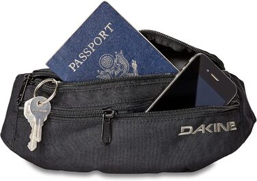 Dakine Classic Hip Pack: поясна сумка на пояс з 2 відділеннями на блискавці, кишеня для сонцезахисних окулярів, унісекс, чорний