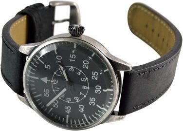 Годинник Mil-Tec Fliegeruhr Retro Mechanical Black Dial