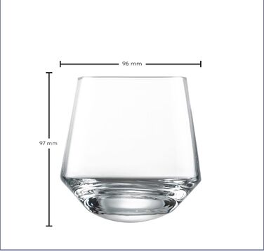 Набір келихів для віскі SCHOTT ZWIESEL Bar Special (4 шт) з кришталю Tritan, Німеччина - келихи для дегустації