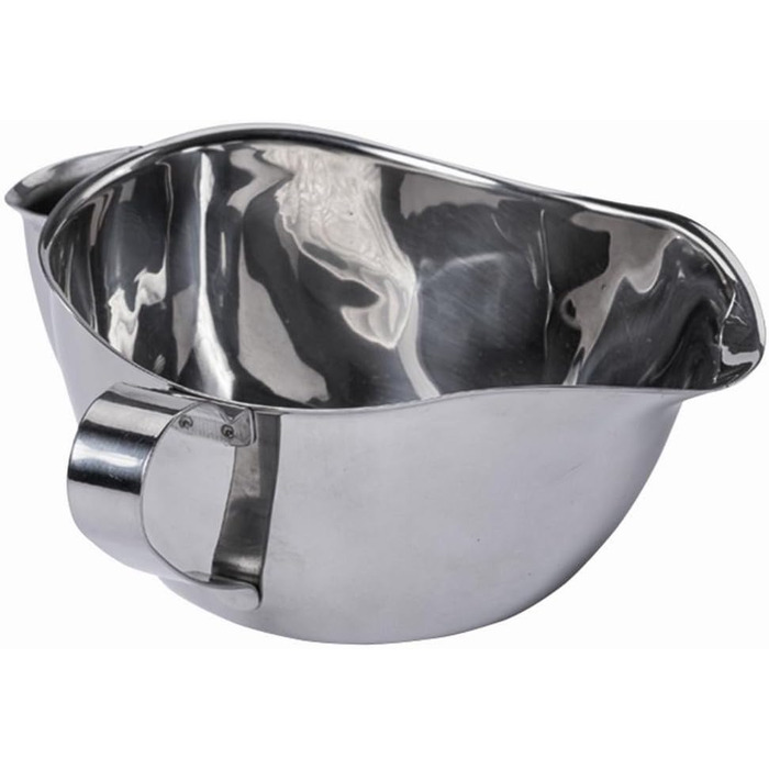 GSD Kitchen Appliances Fat Separating Saucepan, Stainless Steel, Silver, 17.5 cm