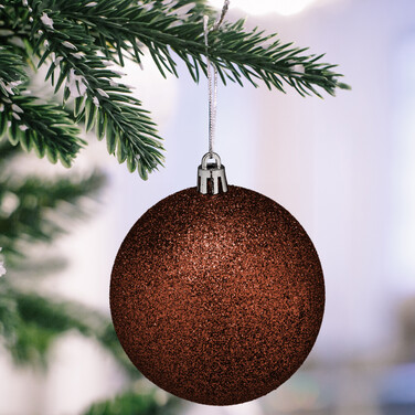 Relaxdays Set of 110 Christmas Baubles
