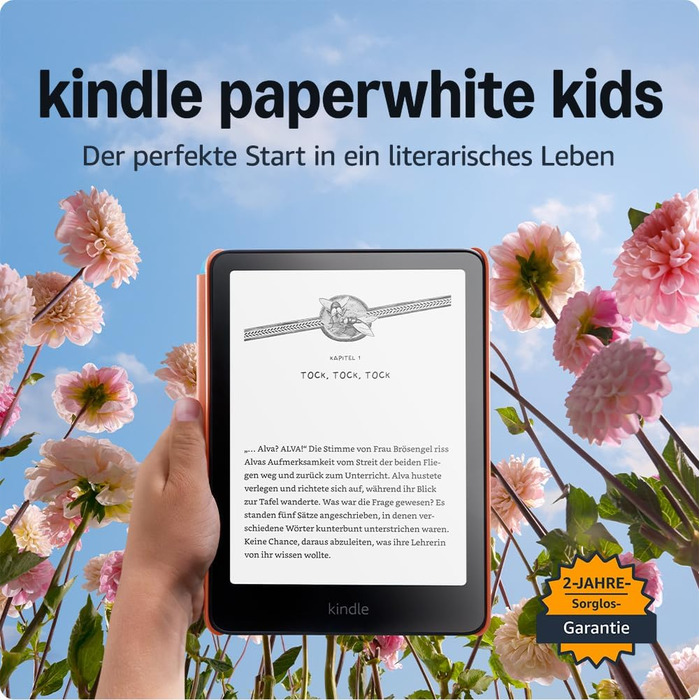 Amazon Kindle Paperwhite Kids 16GB – 7-дюймовий екран, дизайн 'Глибоководний'