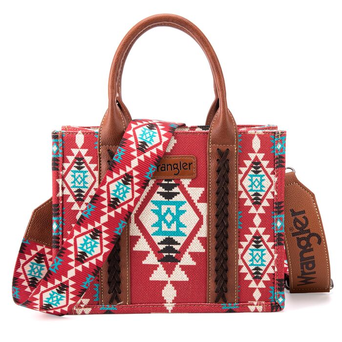 Сумка жіноча Wrangler Azteken Burgundy з ремінцем для гітари Angel Diamond - стиль Western
