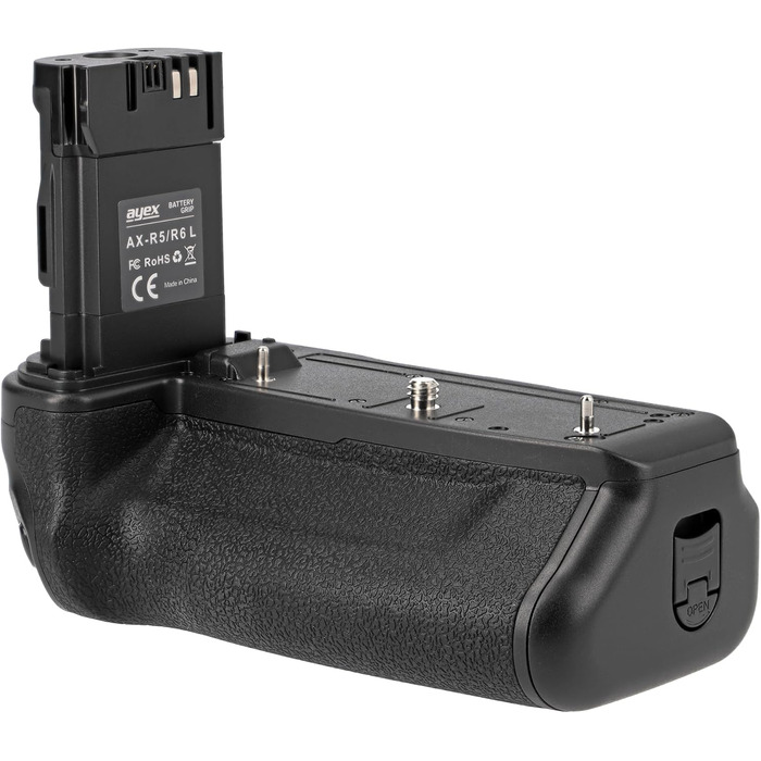 Набір батарейного хвата Ayex для Canon EOS R5, R6, R6 Mark II з таймером-пультом (замінник BG-R10)