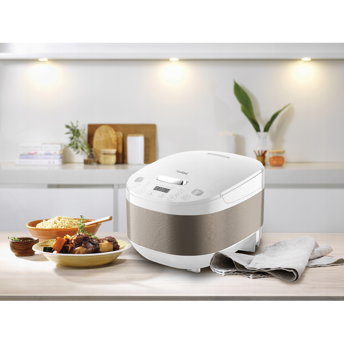 Мультиварка Tefal SimplyCook Plus RK6221E1, 12-в-1, 4 л, з кошиком
