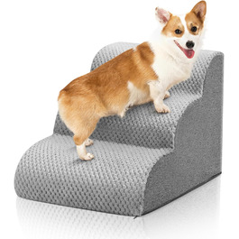 Сходинки для собак Couleeur 3 ступені: зручні та портативні для літніх та поранених тварин