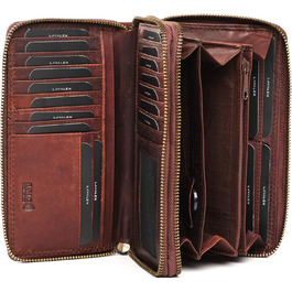 Lavalen® Women's Wallet Large - Leather - Large Women's Wallet - Large Women's Wallet RFID - Large Women's Wallet - Women's Wallet - Women's Leather Wallet - Women's Gift