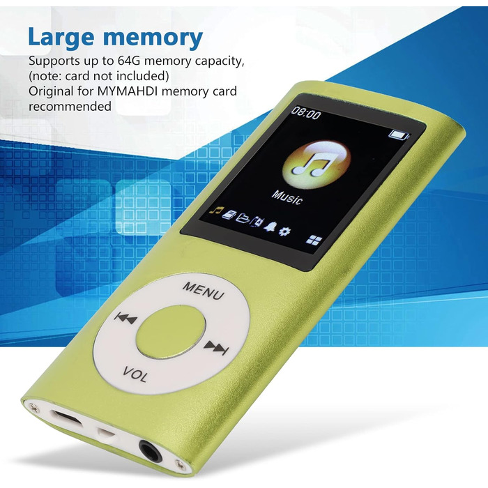 MP4 плеєр для дітей та студентів з екраном 1.8