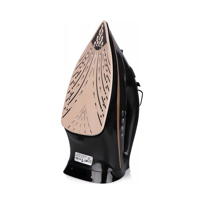 Парова праска 8в1: висока потужність 2600 Вт, керамічне покриття, системи Anti-Calc та Anti-Drip