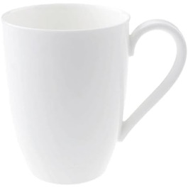 Чашка Villeroy & Boch Royal з порцеляни, біла, для кави та гарячих напоїв, преміум якість, підходить для посудомийної машини та мікрохвильовки
