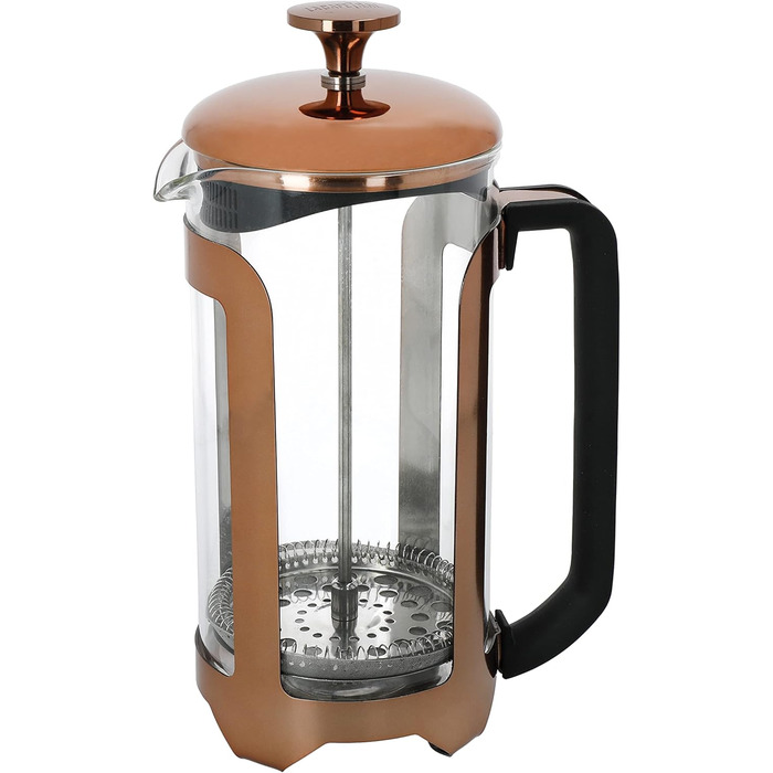 Кавоварка French Press La Cafetière Roma, нержавіюча сталь, 8 чашок, мідь