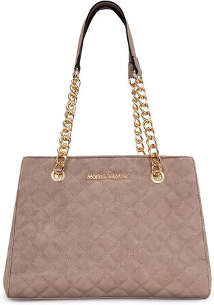 Сумка жіноча Montana West середнього розміру на ланцюжку, Hobo, коричнева (040 Hellbraun)